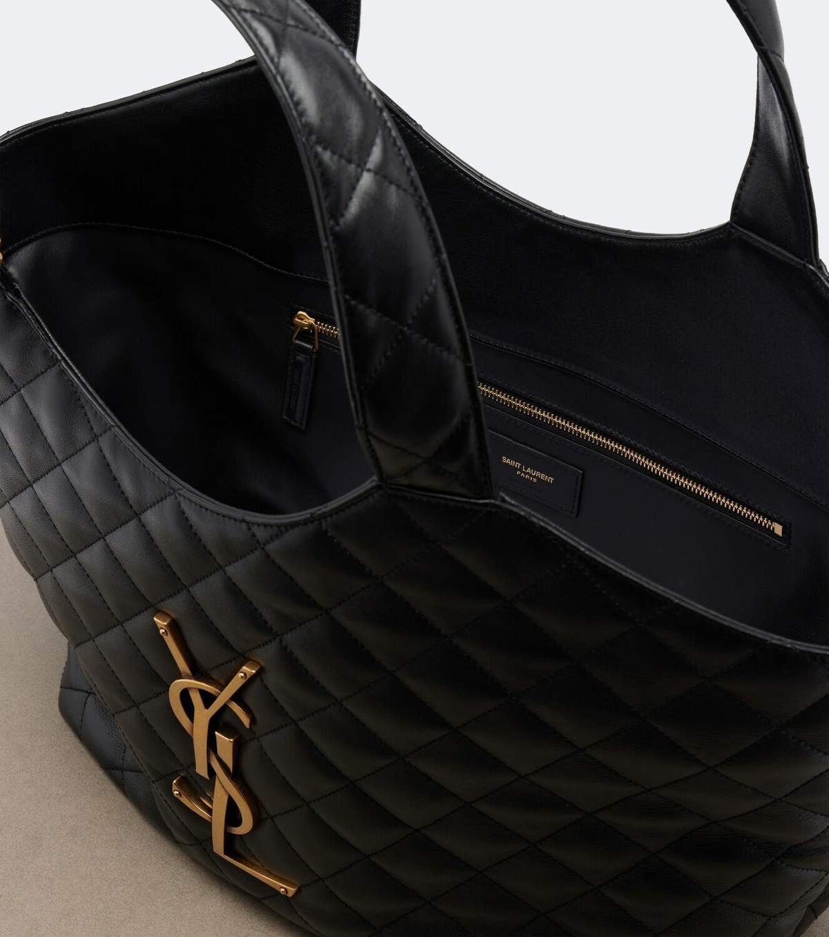 Saint Laurent Icare Medium quilted leather shopper
