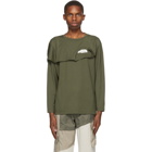 Feng Chen Wang Khaki 2-In-1 Long Sleeve T-Shirt