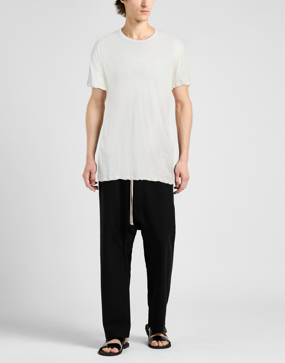 Rick Owens Mens T-shirt in White
