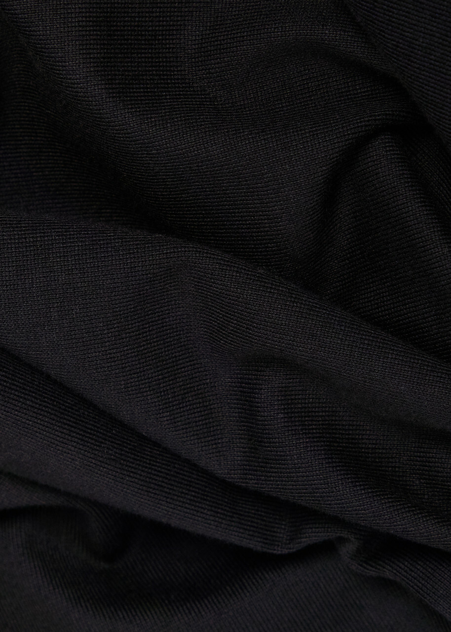Skall Studio Louis Cotton Midi Dress Black