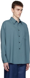 Marni Blue Boxy Shirt