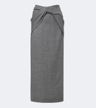 Tove Hope virgin wool midi skirt