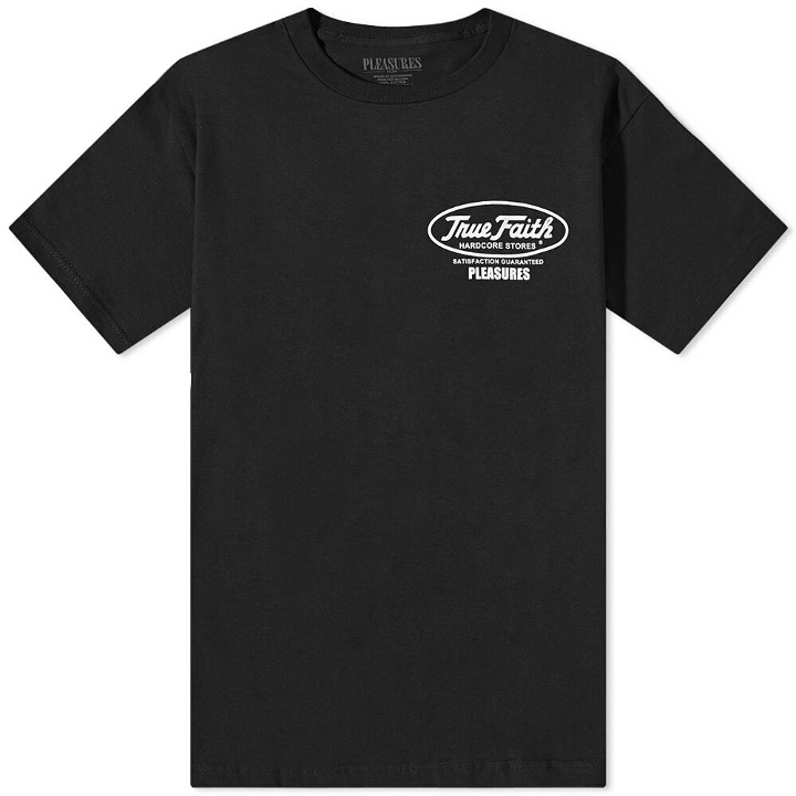 Photo: Pleasures Men's Faith T-Shirt in Black