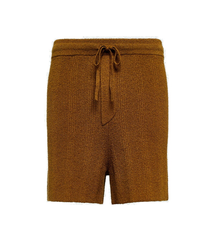 Photo: Nanushka Bronte cotton-blend terry shorts