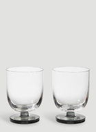 Tom Dixon Set of Two Puck Tumbler Glasses