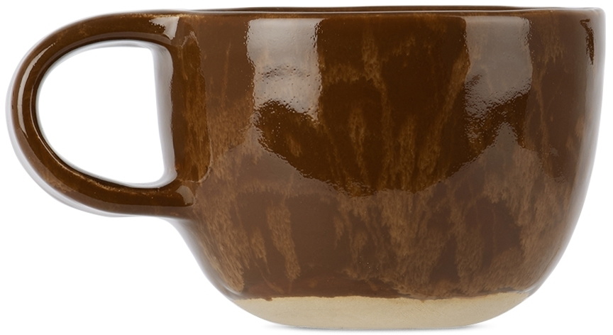BOMBAC Brown Splatter Mug