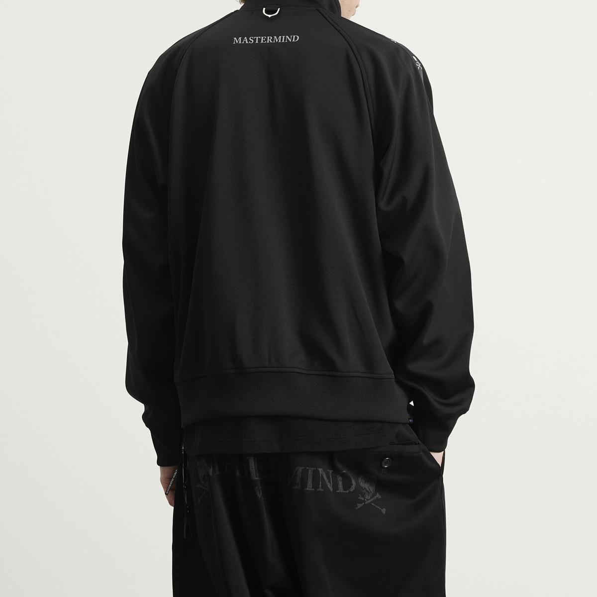 MASTERMIND WORLD Men's Side Taped Track Jacket in Black