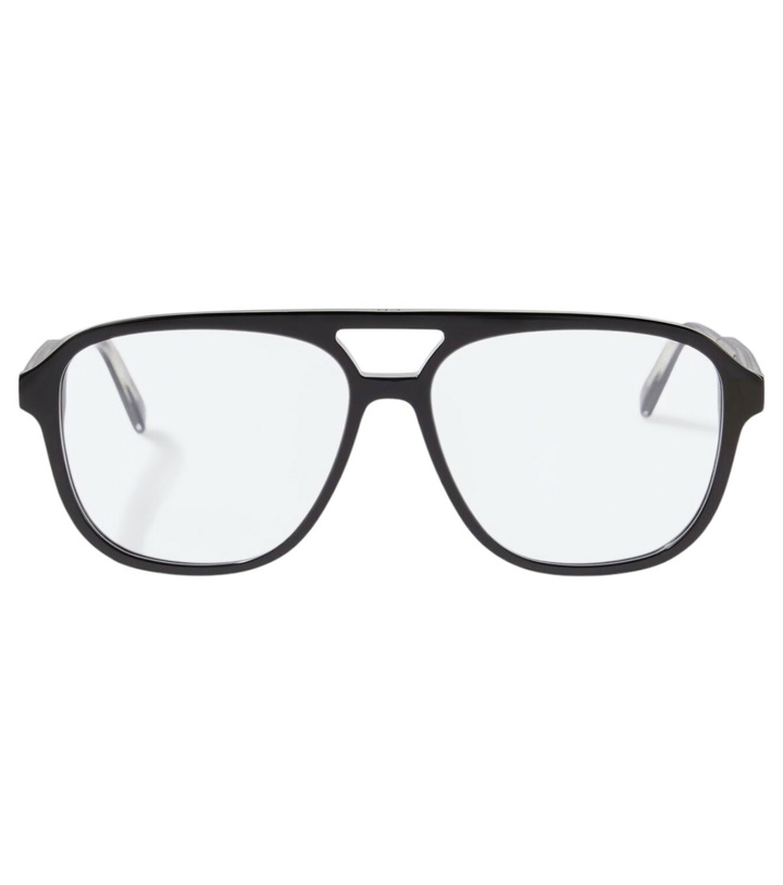 Photo: Dior Eyewear Dior Botanica browline glasses