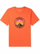 Cotopaxi - Sunny Side Printed Organic Cotton-Blend Jersey T-Shirt - Orange