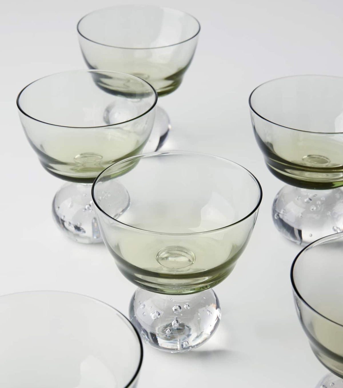 Serax Eternal Snow M set of 6 glasses by Bela Silva