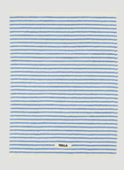 Sailor Stripes Bath Mat in White