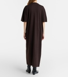 Extreme Cashmere N°321 Kris cotton and cashmere maxi dress