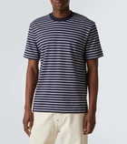 Sunspel Striped cotton T-shirt