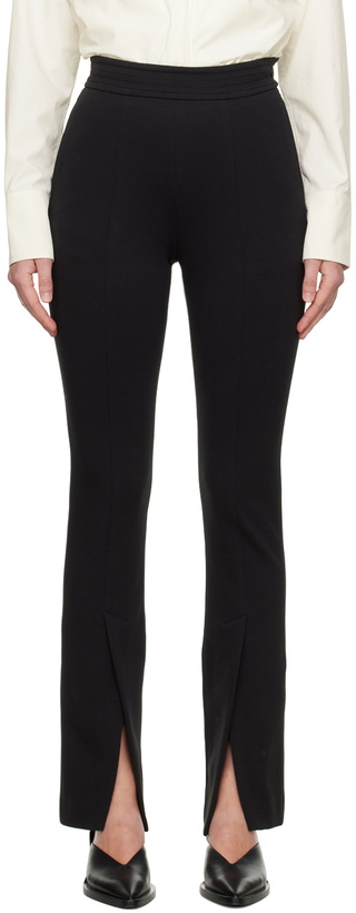 Photo: LVIR Black Slit Trousers