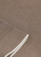 Raith Henry Knit Polo Shirt Taupe