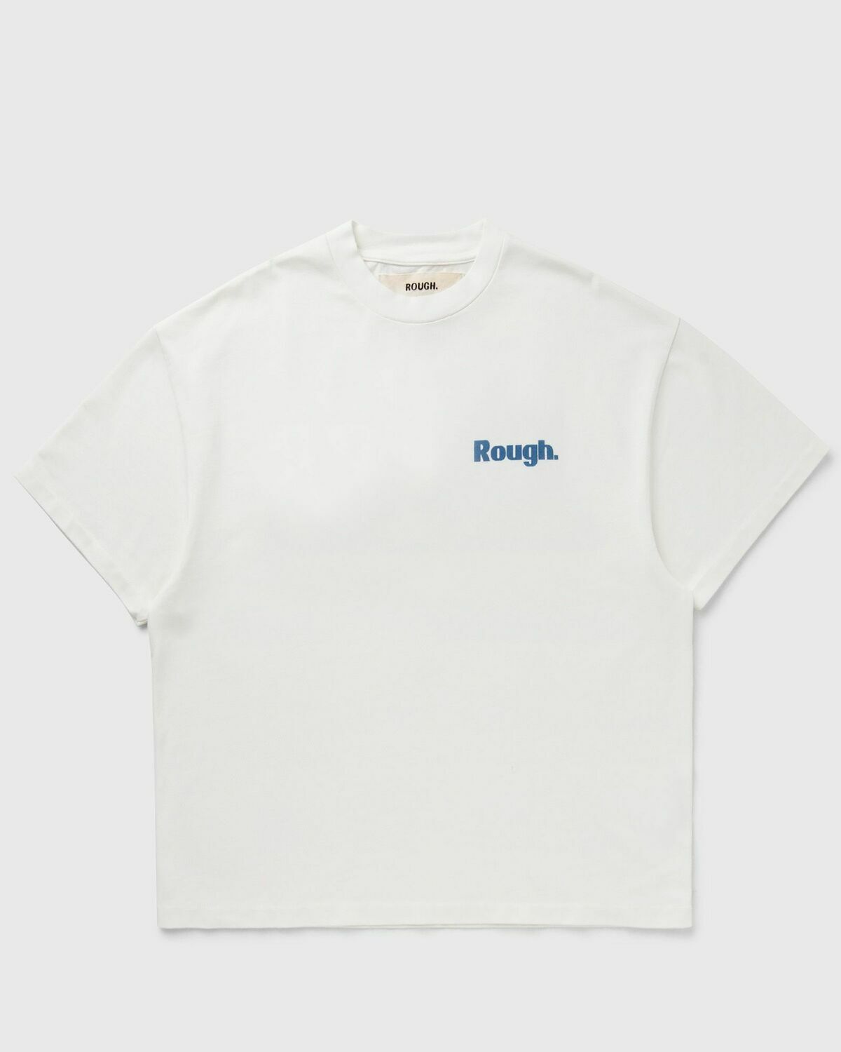 Rough. ODOS TEE White Mens Shortsleefe