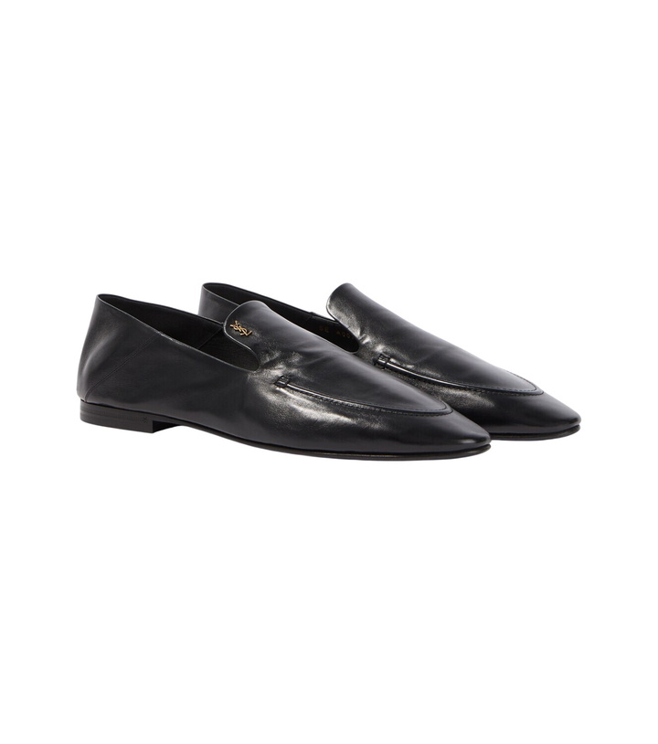 Photo: Saint Laurent Alain convertible leather loafers