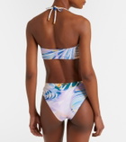 Alexandra Miro Carlotta printed bandeau bikini top