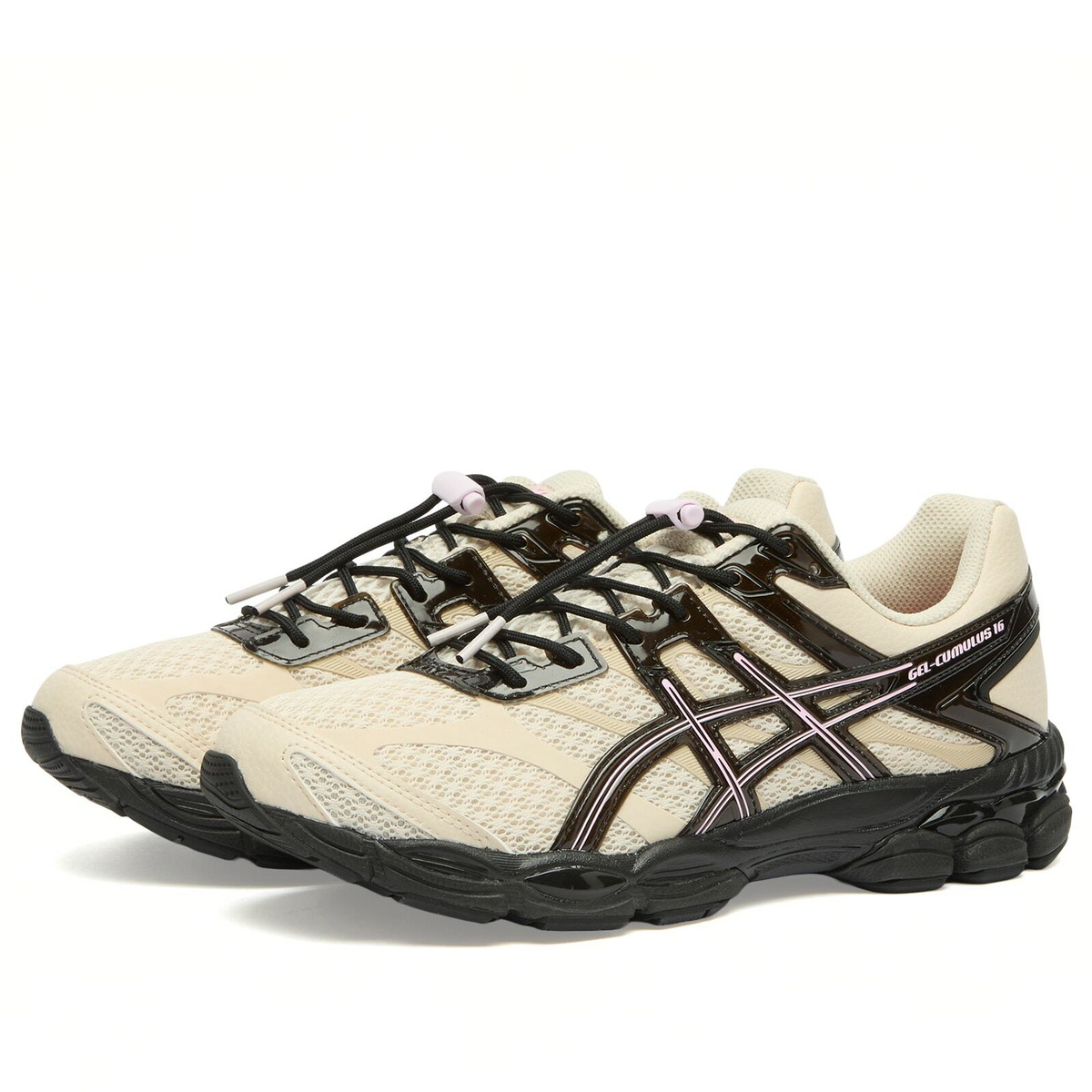 Asics x Finesse Gel-Cumulus 16 Sneakers in Sand/Desert Rose