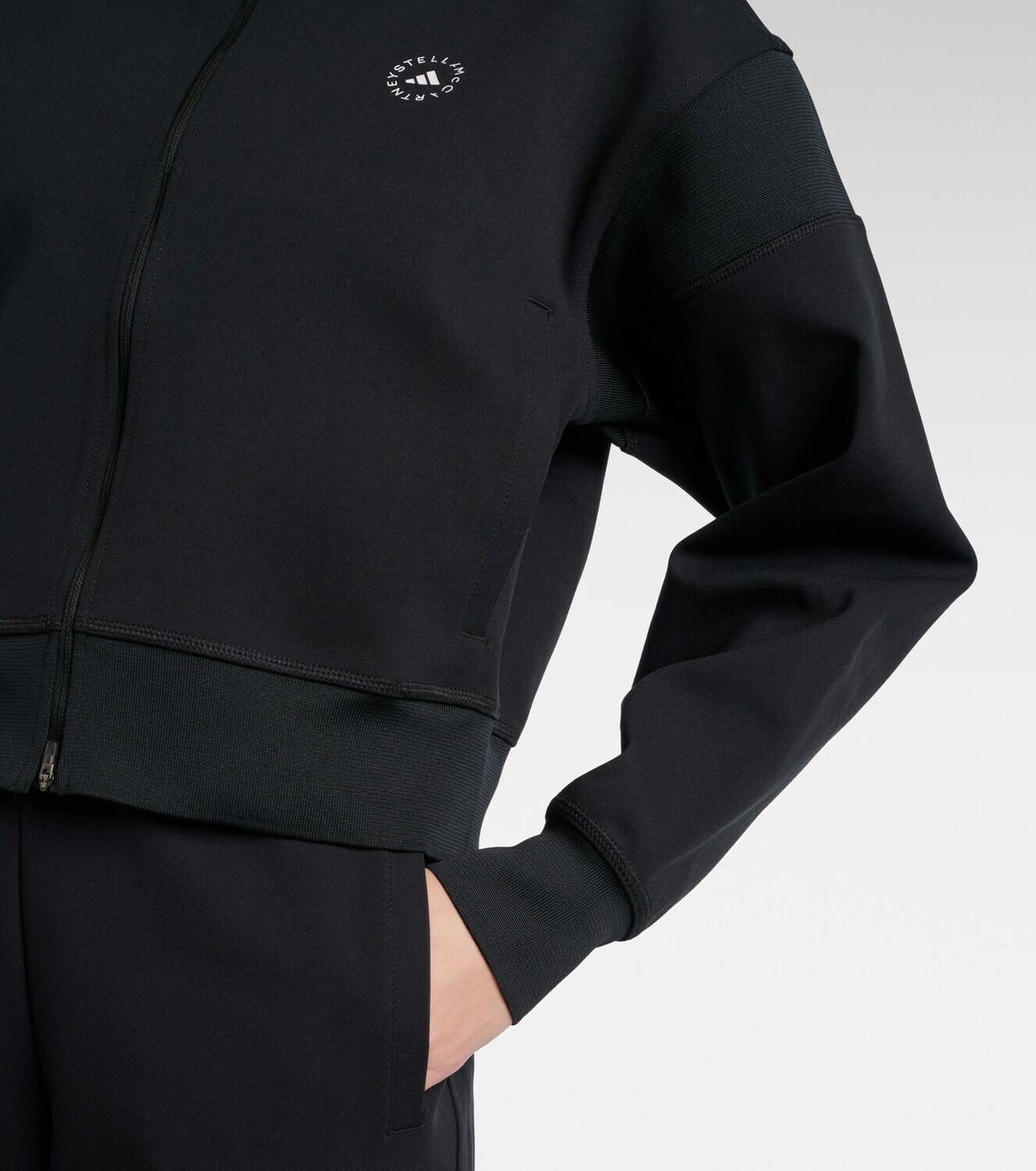 Adidas by Stella McCartney Cropped track jacket