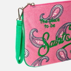 MC2 Saint Barth Parisienne Paisley Terry Pochette With Saint Barth Embroidery