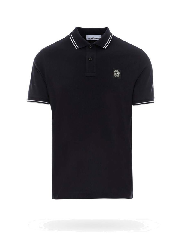 Photo: Stone Island   Polo Shirt Blue   Mens