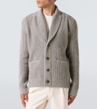 Tod's Ribbed-knit wool and cashmere cardigan