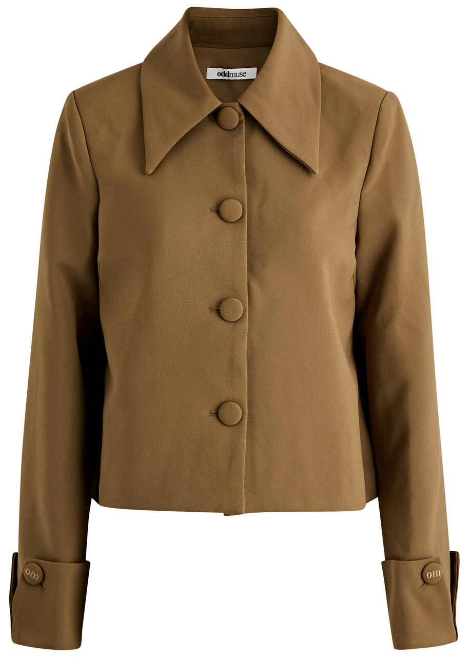 Odd Muse Ultimate Muse Crepe Jacket Olive