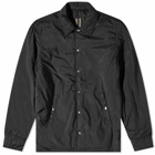 Rick Owens DRKSHDW Men's Snap Front Recycled Jacket in Black