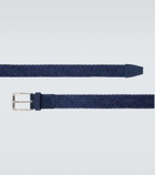 Tod's Braided suede belt