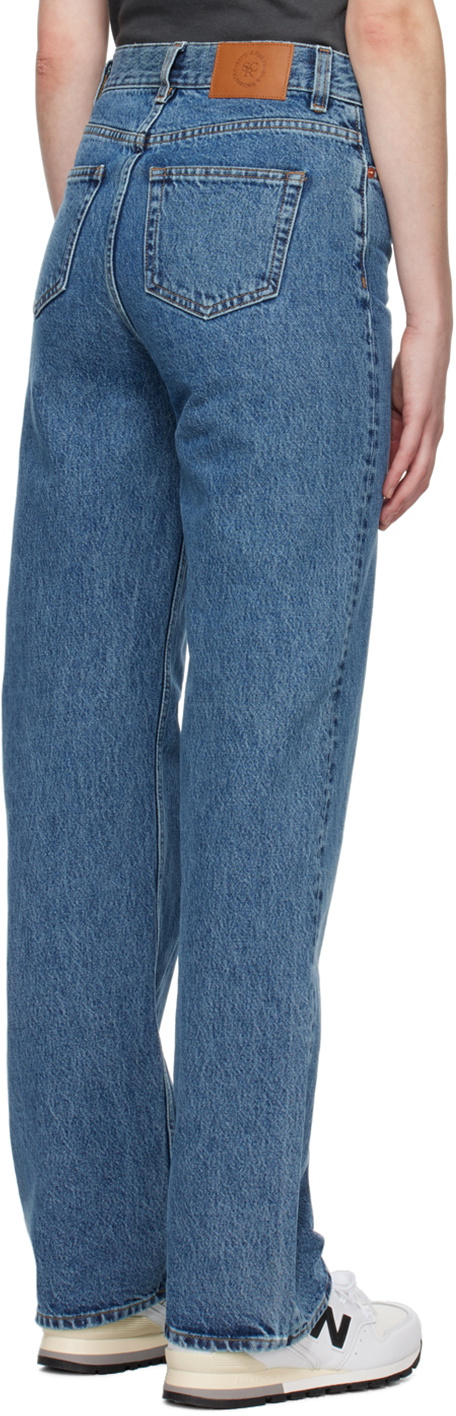 Womens Baggy Fitjeans - 80s Blue – FITJEANS