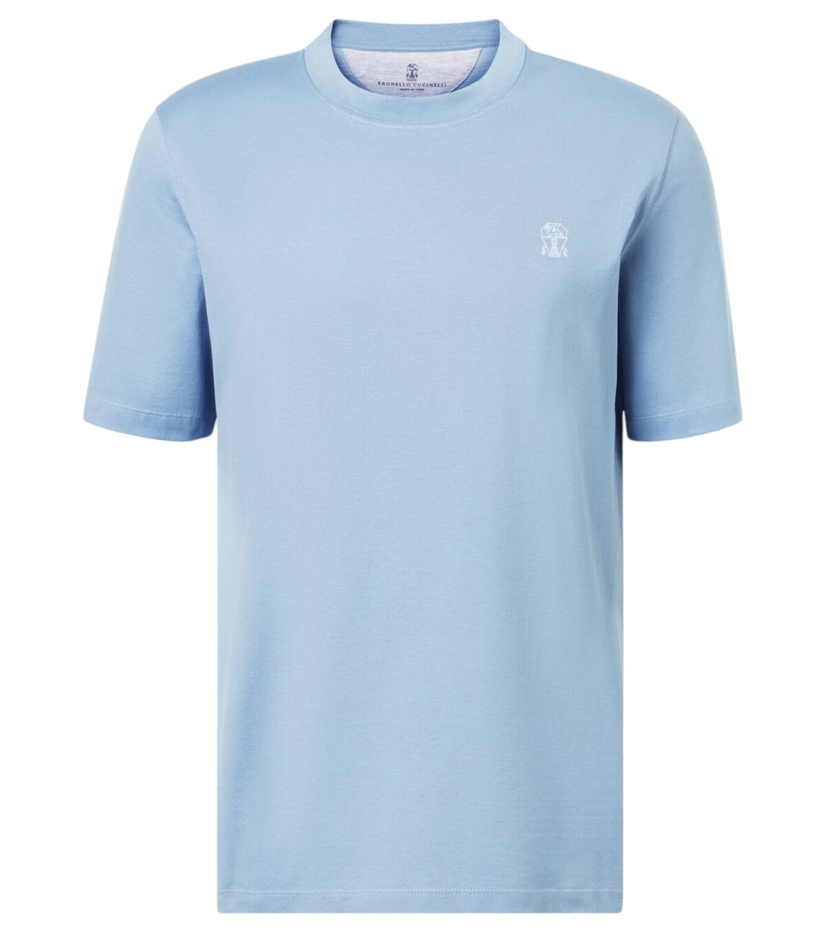 Brunello Cucinelli - Cotton-Jersey T-Shirt - Blue Brunello