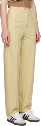 GANNI Beige Suiting Trousers