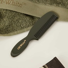 Off-White Bookish Hair Comb in Army Green