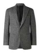 J. Mueser - Waverly Herringbone Wool Blazer - Gray