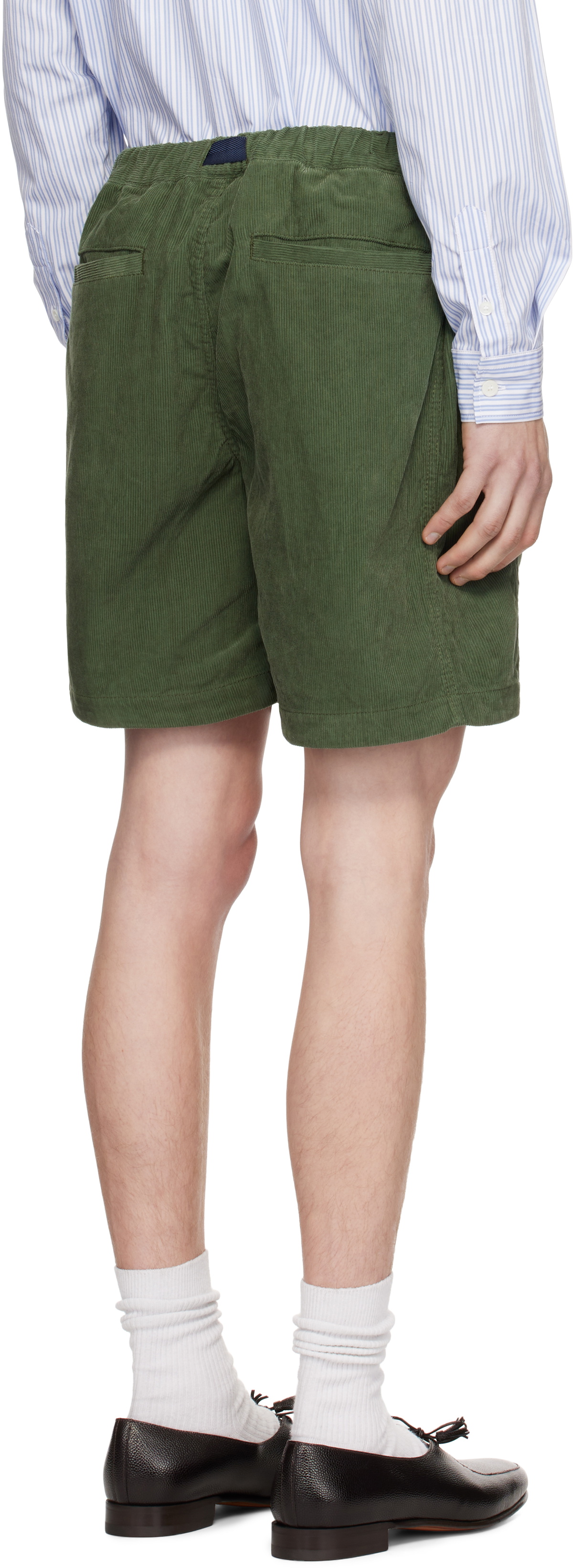 Pilgrim Surf + Supply Green Salathe Corduroy Climbing Shorts
