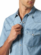 MC2 Saint Barth Man Denim Cotton Shirt