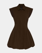 Steve Madden Dyanne Dress in Brown
