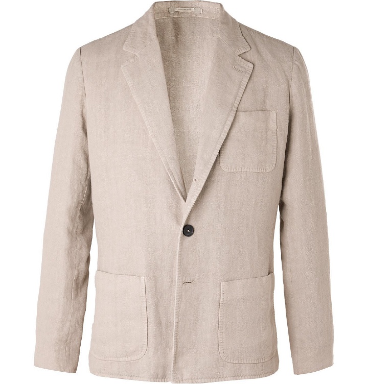 Photo: Massimo Alba - Linen Suit Jacket - Neutrals