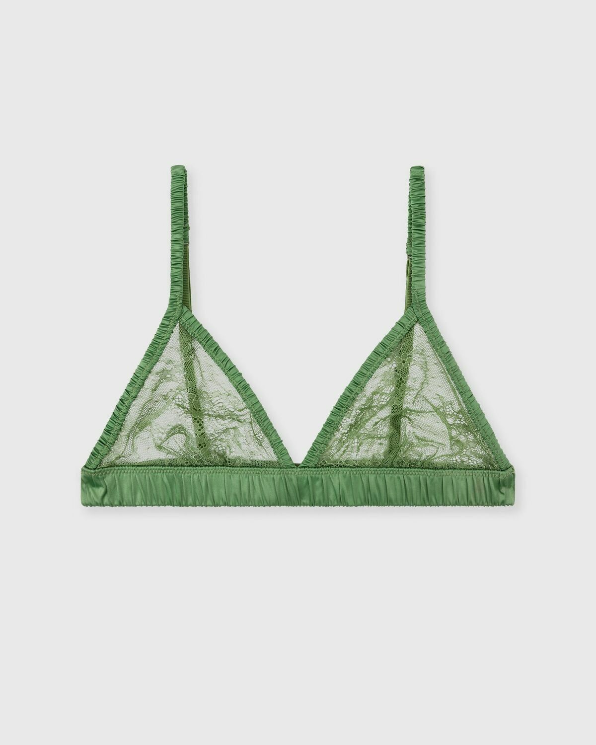 Love Stories Uma Bralette Green Womens (Sports-) Bra