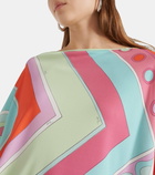 Pucci Caped printed top