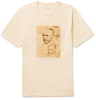 Pop Trading Company - Van Gogh Printed Cotton-Jersey T-Shirt - Neutrals