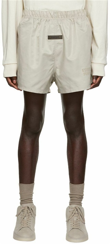 Photo: Essentials Gray Nylon Shorts