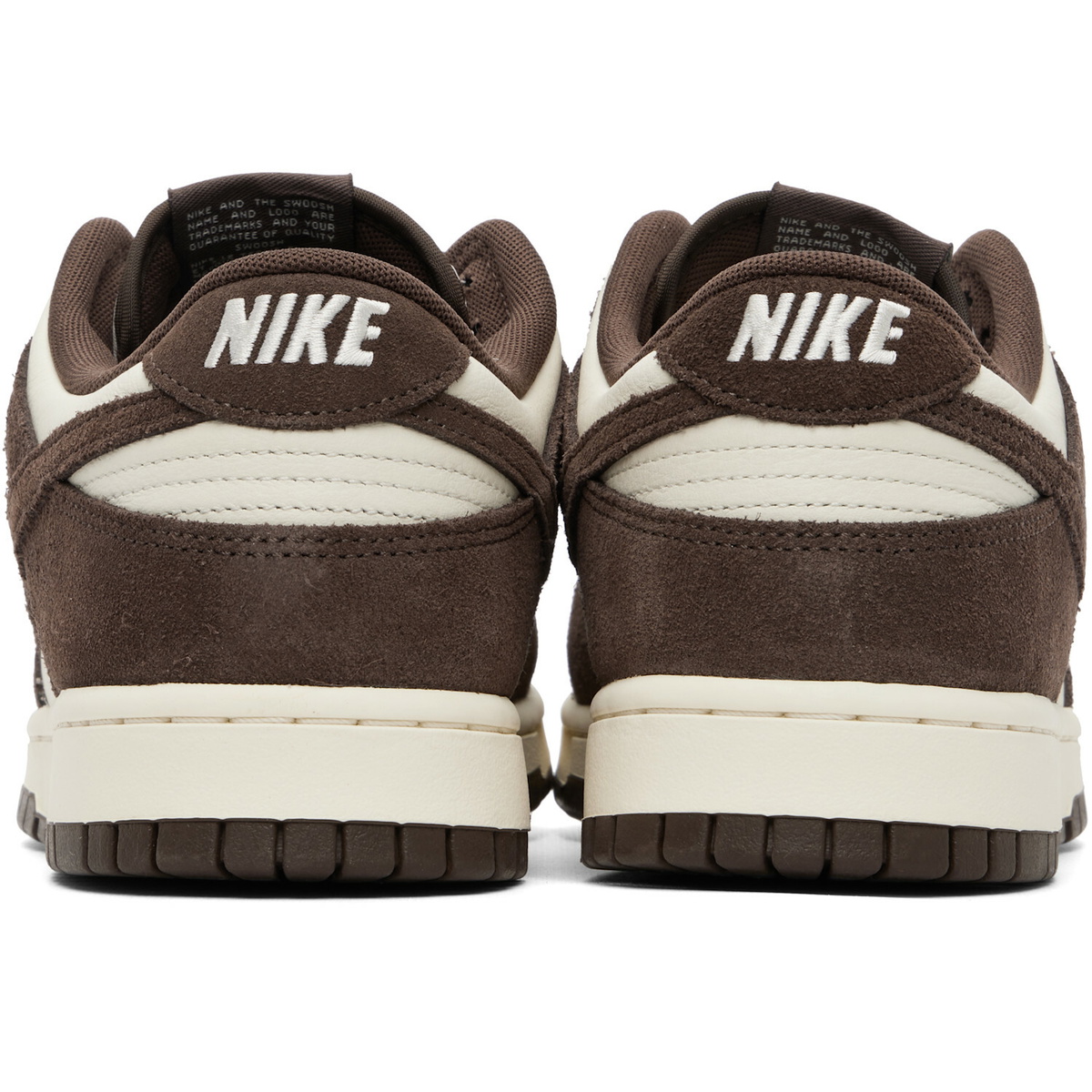 Nike Brown & Off-White Dunk Low Retro SE Sneakers