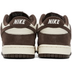 Nike Brown & Off-White Dunk Low Retro SE Sneakers