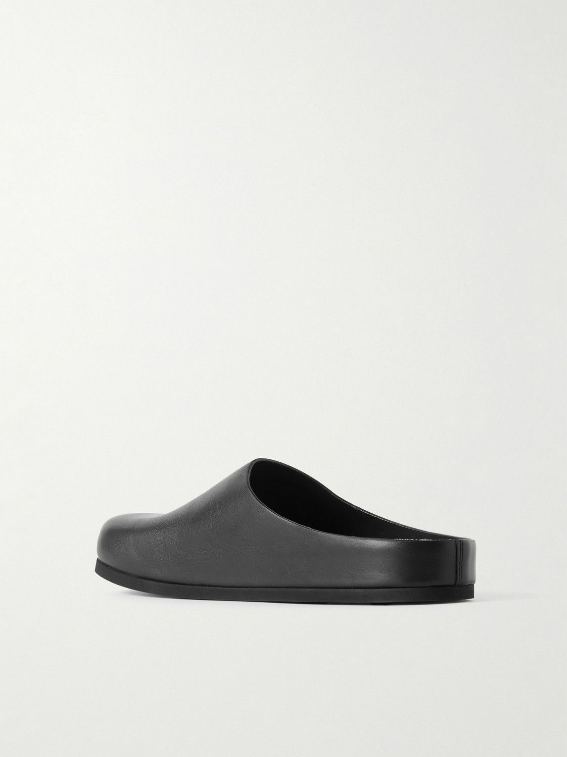 Common Projects - Leather Clogs - Black