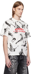 KidSuper White Trapeze Women All Over Print T-shirt