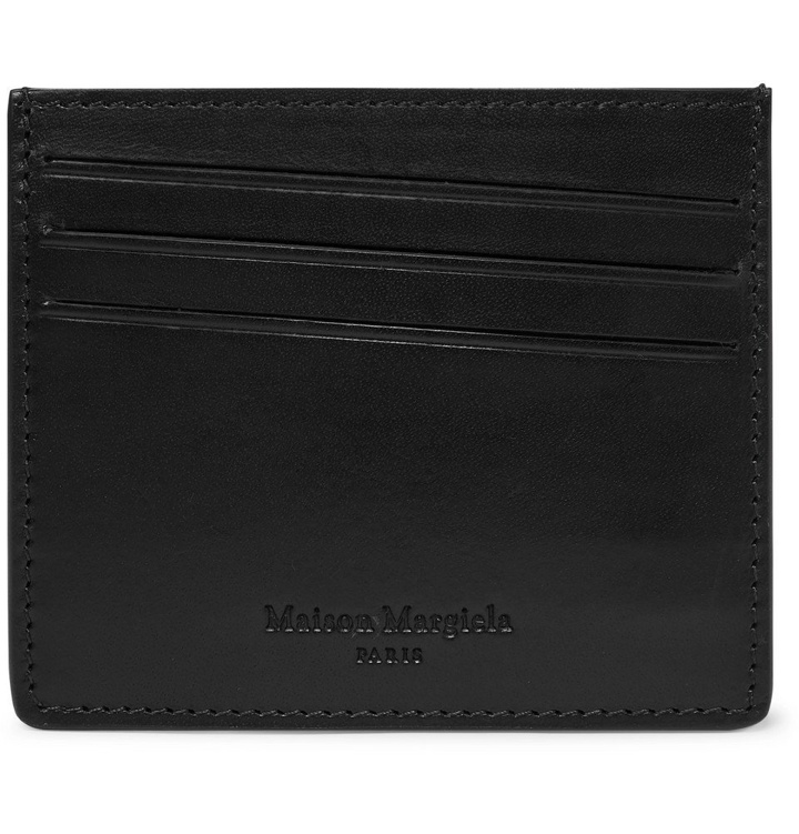 Photo: Maison Margiela - Leather Cardholder - Black