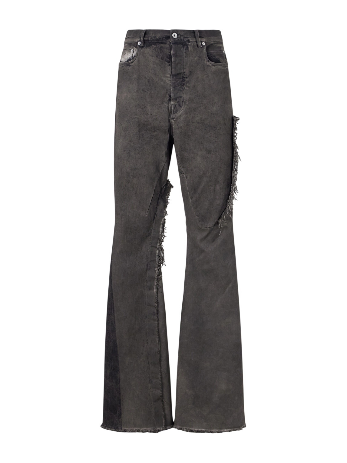 Rick Owens Textured flared jeans Rick Owens