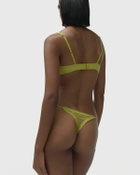 Love Stories Roomie Thong Green Womens Panty